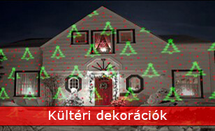 kültéri dekorációk